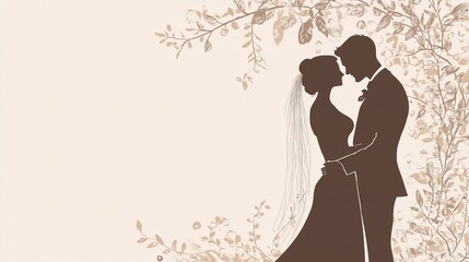 Wedding concept background