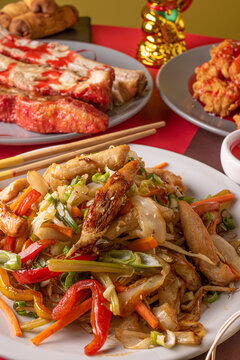 Mesa comida china