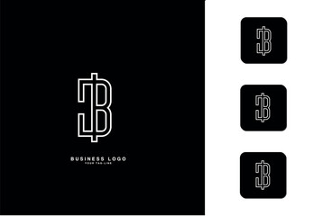 BI, IB, B, I, Abstract Letters Logo Monogram