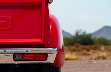 Passenger side brake light on a truck