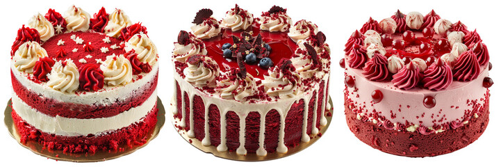 Untitled design - A set of birthday cake different style isolated on a transparent background (4)