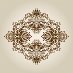 Luxury Vintage Ornament 