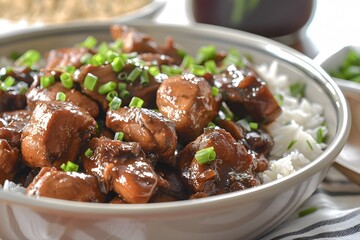 Delicious Chicken Teriyaki with Rice