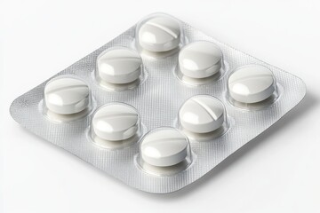 Pills and tablets meticulously organized in blister packs emphasizing the importance of dosage precision