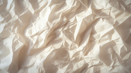 Obraz premium Crumpled and smoothed out paper texture