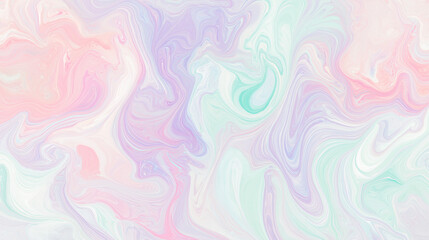 Naklejka premium Marbled paper background in pastel tones