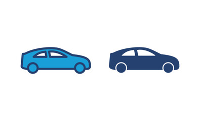 Car icon vector. car vector icon. small sedan