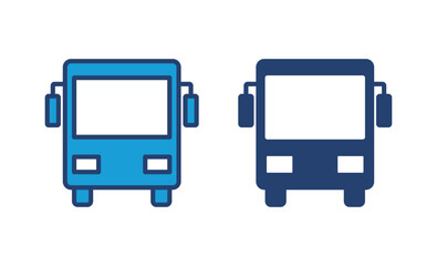 Bus icon vector. bus vector icon