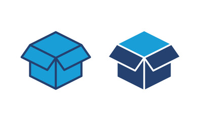 Box icon vector. box vector icon, package, parcel