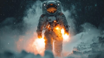 Astronauts walking on the lunar surface, space suit, Hyper-realistic photo, shot with Sony A7Rv, cinematic, Photo with copy space. 