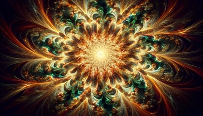 Fototapeta premium Cosmic Bloom