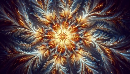 Obraz premium Cosmic Bloom