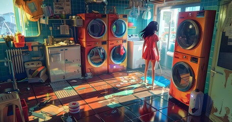 Washer Game Moment: Moment in the game when washers are played.