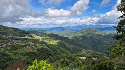 Naklejka premium Borneo Mountian Views i