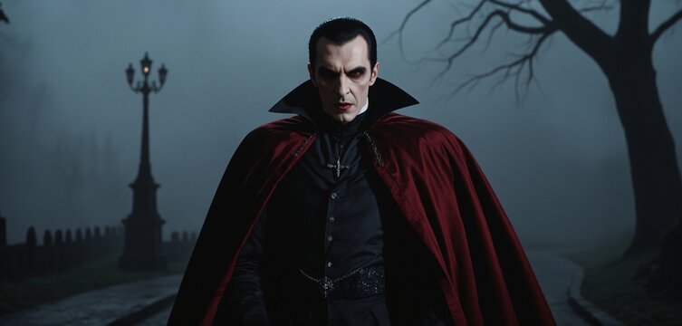 halloween night dracula costume