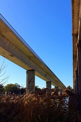 bridge over the river and sky in South Australia