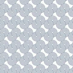 Seamless geometric abstract pattern with a modern style
