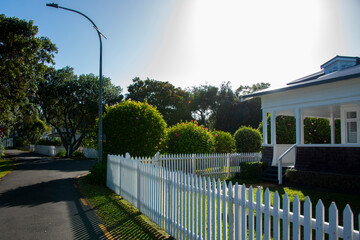 The Strand Pedestrian Alley in the Town of Russell - New Zealand