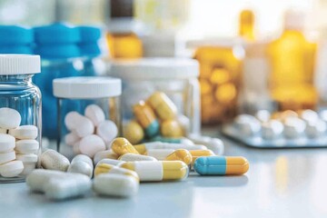 Capsules and Pills on a Laboratory Surface: The Groundwork of Medical Research and Drug Development