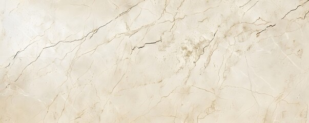 Obraz premium Beige Marble Texture with Cracks and Veins
