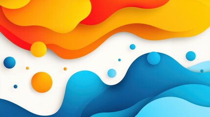 Explore vibrant Memphisstyle poster templates featuring fluid shapes and modern flat illustrations with a playful touch.