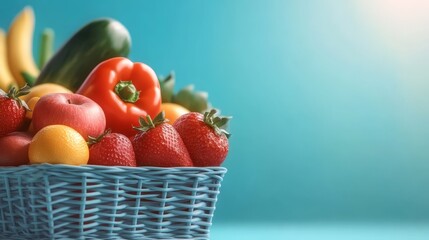 Vegetables in a basket