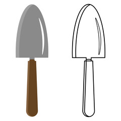 Outline and Color Clipart Coloring Page for Kids