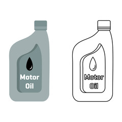 Outline and Color Clipart Coloring Page for Kids