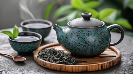 急須とお茶