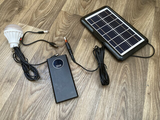 Solar battery and other accessories for mobile electrics