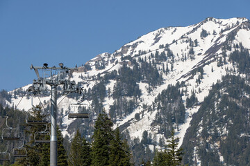 Ski Lift in Sundance, Utah
