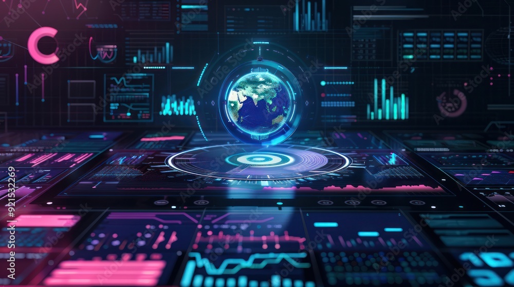 Poster global data visualization