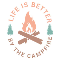 Camping Quotes for T shirt Design and Crafting