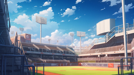 Obraz premium 野球場