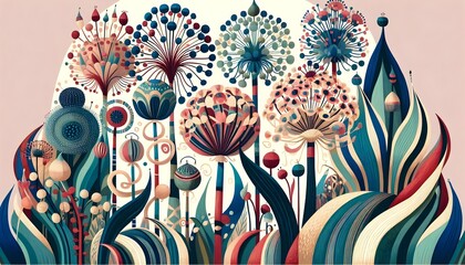 Bosque de Flores Fant&aacute;sticas