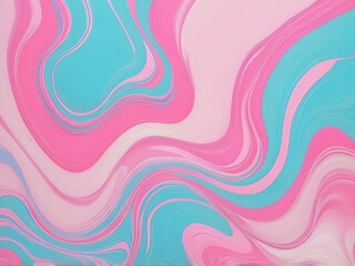 abstract neon pastel paint liquid marble texture background