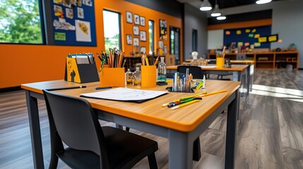 A workspace with tools and supplies for electronics repair, showcasing a tidy and organized environment.