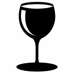 wine glass isolated on white, wine glass vector illustration, cup season wine glass vector art, tee cup silhouette,  glass vector icon, wine glass cartoon line art, eps