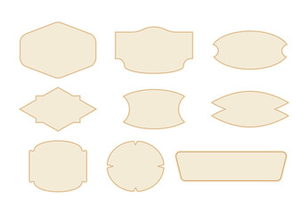 Simple Vintage Elegant Text Box Banner