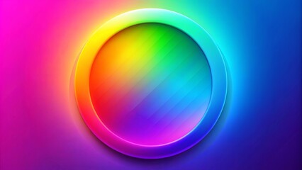 Fototapeta premium Abstract gradient circle design with vibrant colors, gradient circle, abstract, design, vibrant, colors, circular, pattern