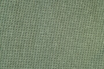 olive green waffle knit texture