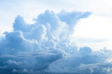 Beautiful cloud scenery for background or texture