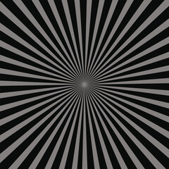  Sunburst Rainbow Pattern