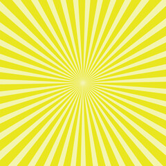 sunburst rainbow pattern