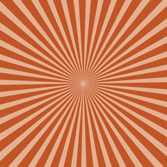 Fototapeta premium Sunburst Rainbow Pattern