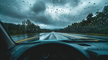 Rainy Drive