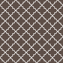 Fototapeta premium Quatrefoil Pattern Background Wallpaper