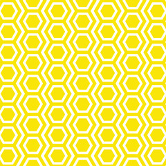 Honeycomb Shape Pattern Background