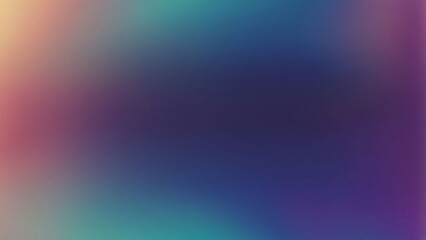 Fototapeta premium Smooth blue light gradient on a grainy, black background with a noise texture effect