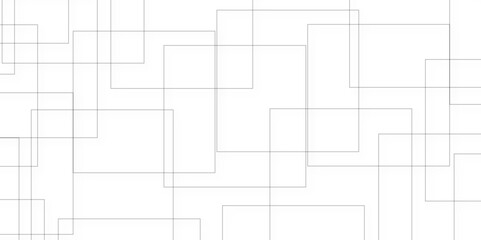 Modern technology illustration with square mesh. Abstract boxes background.
